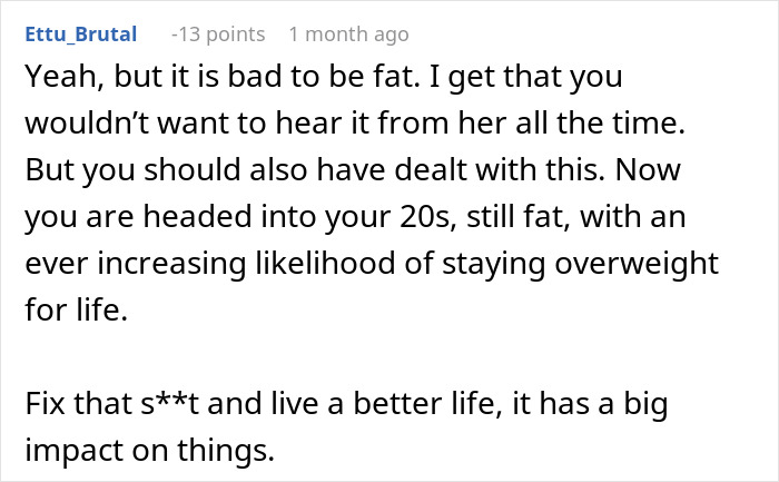 Mom&rsquo;s Way Of Showing Love Makes Daughter Hate Herself, She Finally Blows Up