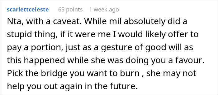 Text exchange about MIL giving toddler phone. Text exchange about MIL giving toddler phone.