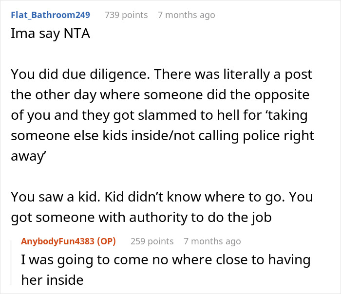 Guy Wonders If He&rsquo;s A Jerk For Not Taking In His Neighbor&rsquo;s Kid And Calling The Police Instead