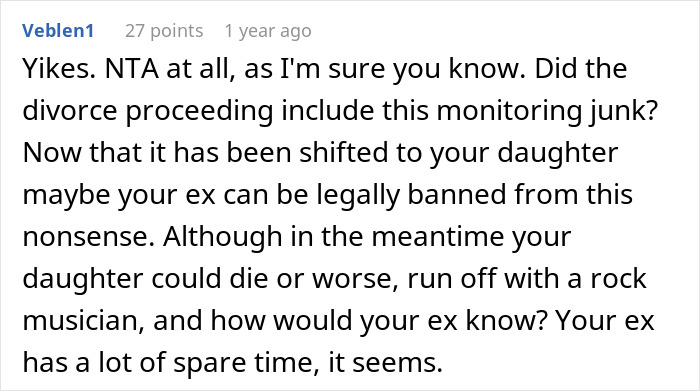 Text questioning daughter phone monitoring by mother or ex. Text questioning daughter phone monitoring by mother or ex.