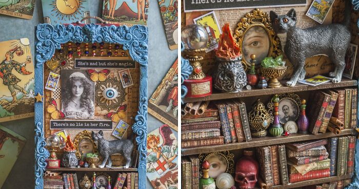 I Made Gypsy Fortune Teller Diorama