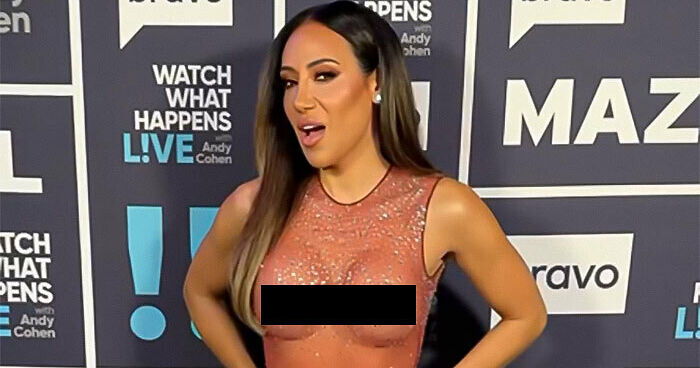 Melissa Gorga, 45, Bares It All In “Tacky” See-Through Look: “High Body Count Dress”