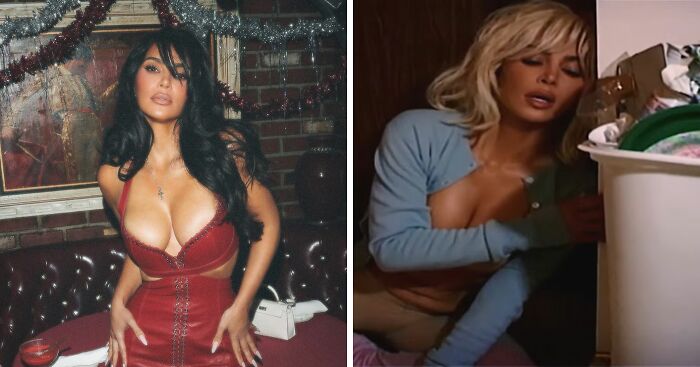 “Beyond Disturbing”: Kim Kardashian’s ‘Santa Baby’ Cover Slammed For “Demonic” Scenes