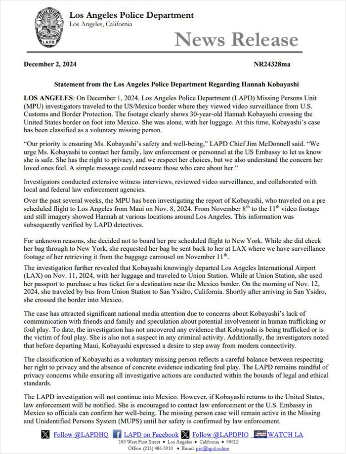 People Who Donated Money To Help Find Hannah Kobayashi Now Demand Refunds: &ldquo;Return Every Cent&rdquo;