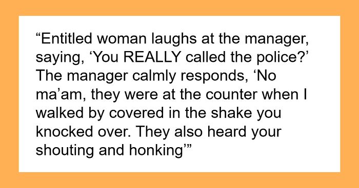 Karma Makes A Karen Regret Her Behavior When The Police Just Happen To Be Around