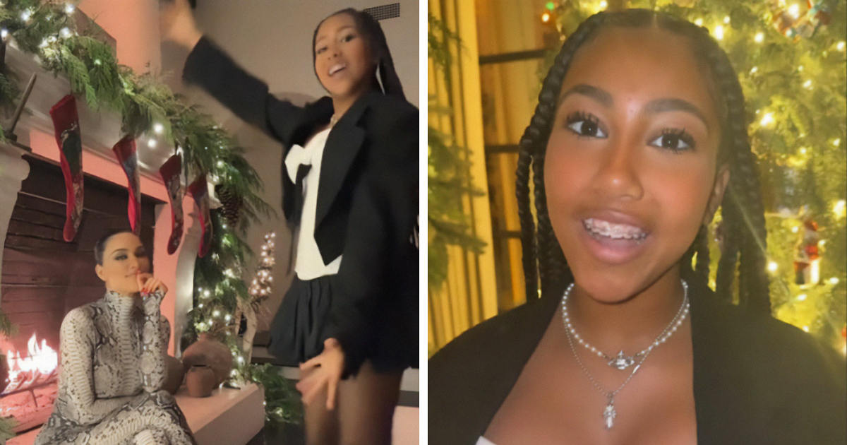 Looks Like She's In Her 20s Not 11: Internet Slams North West's  Inappropriate Holiday Outfit | Bored Panda