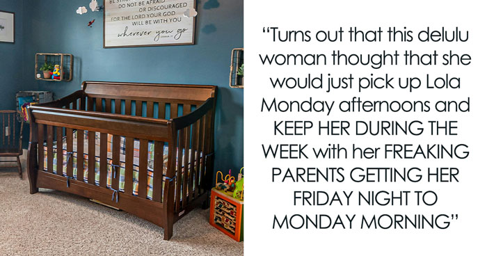 Grandma Demands Heirloom Crib Thinking She Will Be Raising Her Grandkid, Parents Are Left Horrified