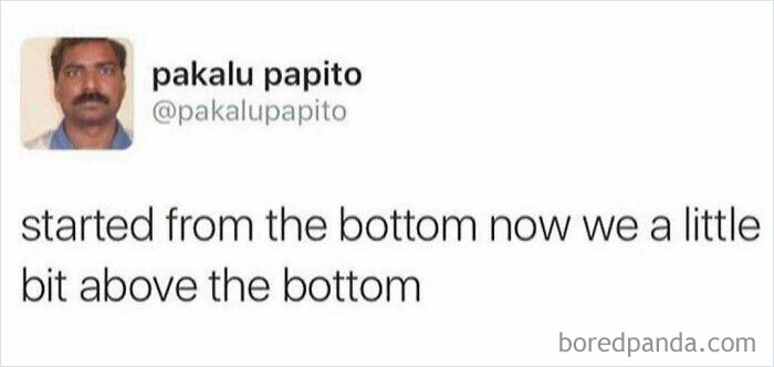 Relatable meme about life's struggles with a humorous twist.