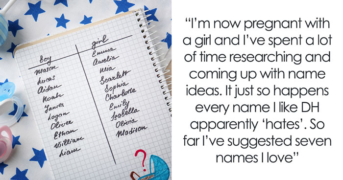 Husband Shoots Down Every Single Name Idea From Pregnant Wife, Netizens Say He’s Totally Right