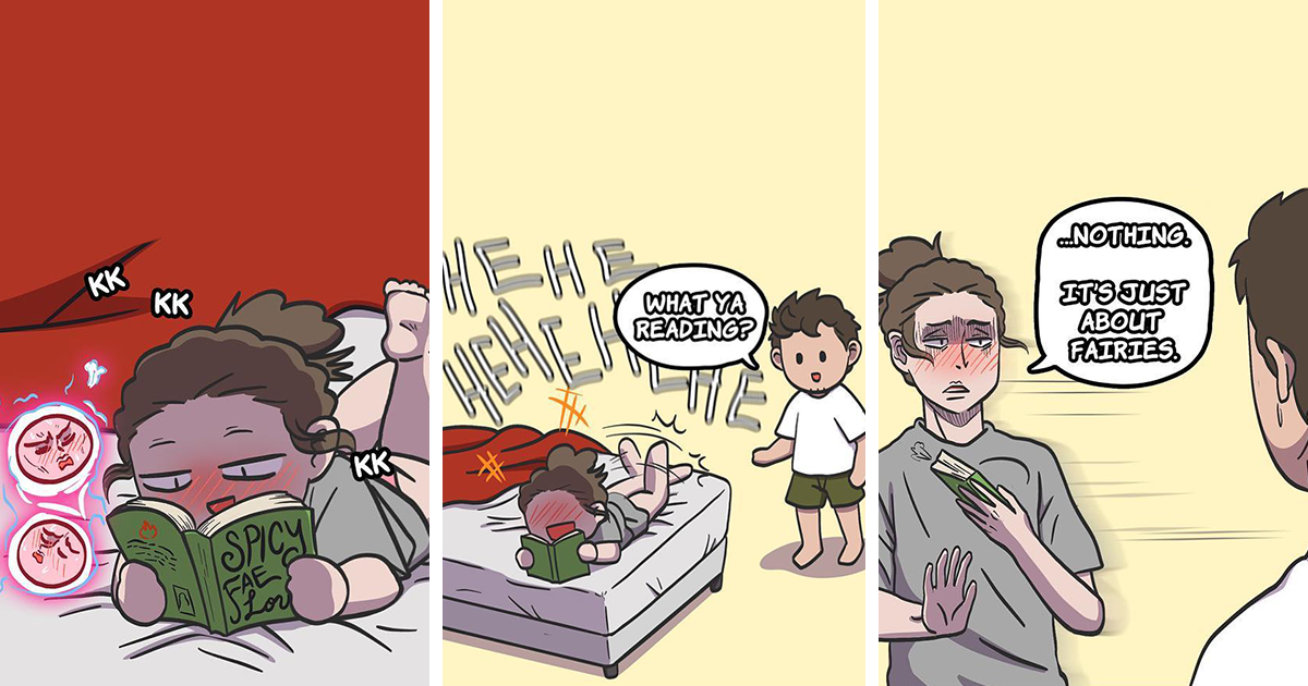 5 Funny Comics About Getting Too Comfortable In Your Relationship
