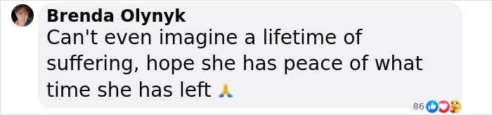 Brenda Olynyk comments on an elephant's rescue, hoping for peace after suffering. Brenda Olynyk comments on an elephant's rescue, hoping for peace after suffering.