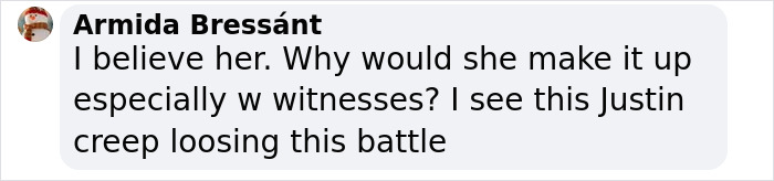Text message supporting complaint in Blake Lively's co-star dispute. Text message supporting complaint in Blake Lively's co-star dispute.