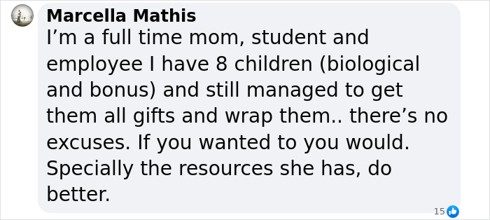 Comment on parenting challenges and resource management.