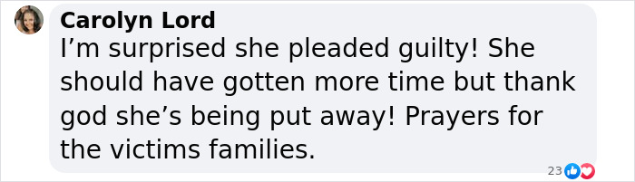 Woman Who Took Bride&rsquo;s Life At Wedding In Drunk Driving Crash Sentenced To 25 Years In Prison