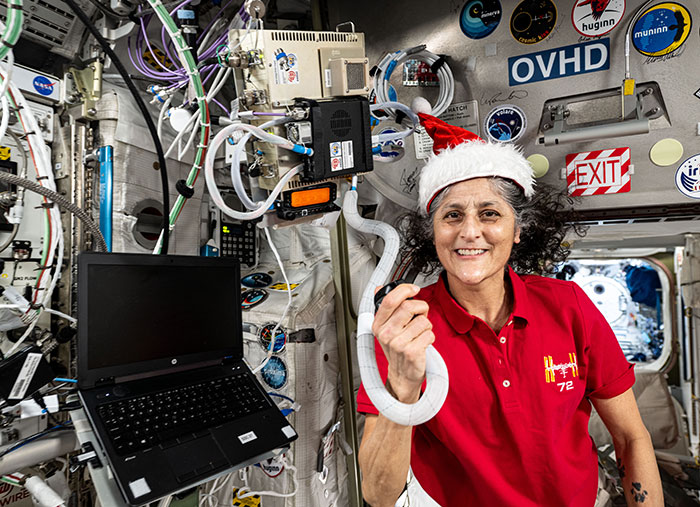 Festive Photo Of Stranded Astronauts Sparks Conspiracy Theories: &ldquo;Something Fishy Is Going On&rdquo;