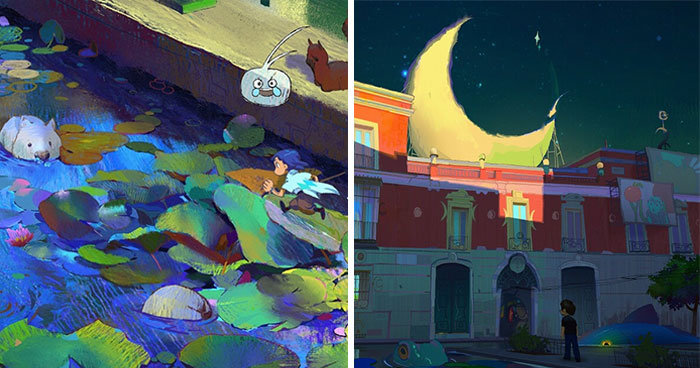 48 Cozy Paintings By A Plein-Air Artist, Angela Sung