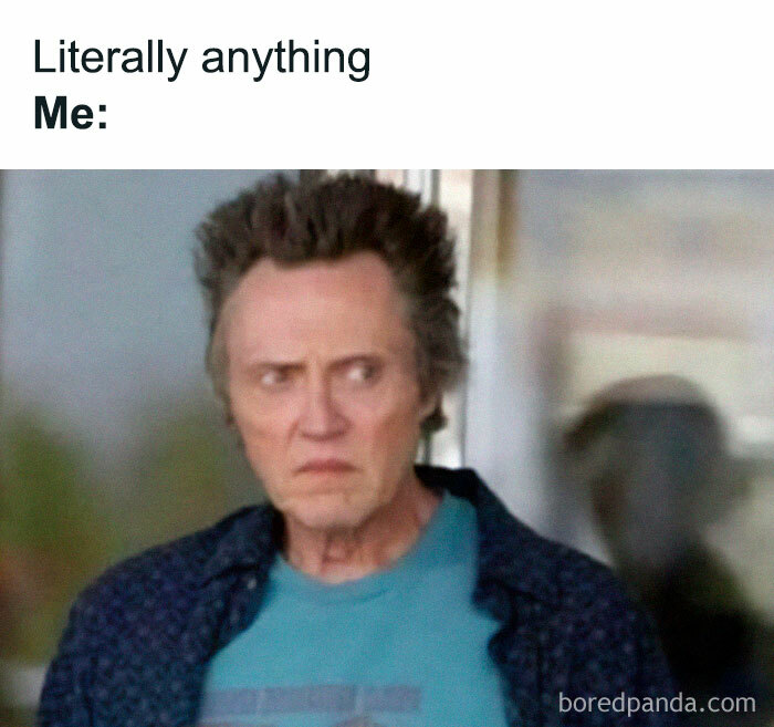 Unhinged meme showing a man with an intense expression in a humorous context.