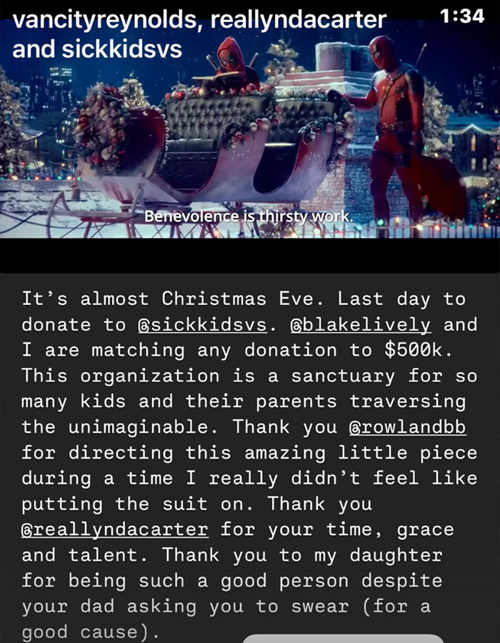 Ryan Reynolds Sparks Buzz With Cryptic Post Amid Blake Lively And Justin Baldoni Drama