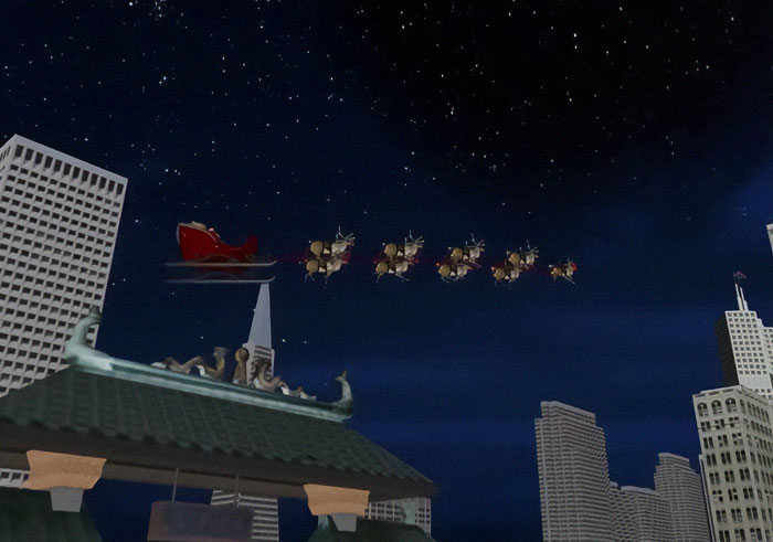 Santa's Sleigh Has Officially Taken Flight—Track Where He Is In The Sky Right Now Santa's Sleigh Has Officially Taken Flight—Track Where He Is In The Sky Right Now