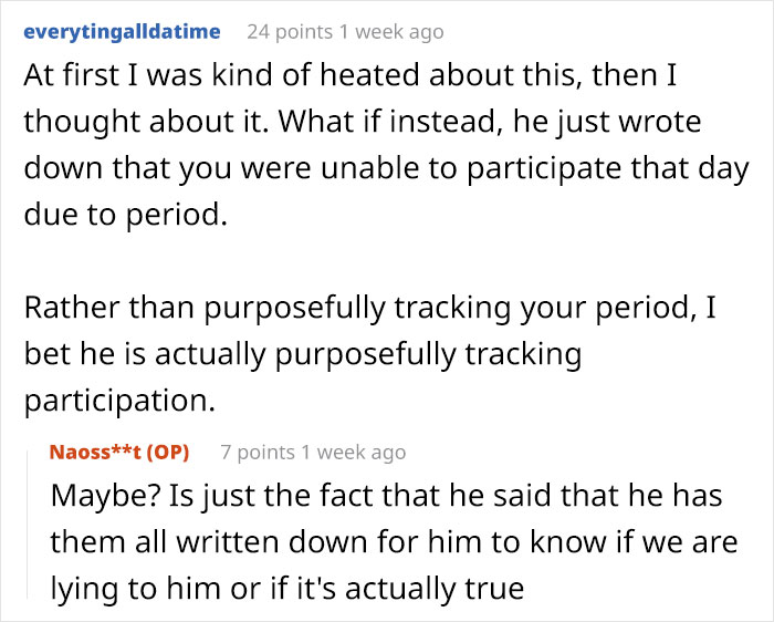 Text exchange discussing teacher clocking periods and participation tracking. Text exchange discussing teacher clocking periods and participation tracking.