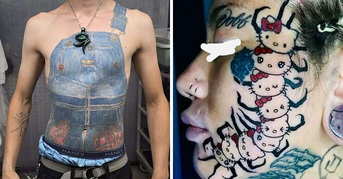 30 People Who Forgot Tattoos Are Permanent And Didn’t Research Their Artist Enough (New Pics)