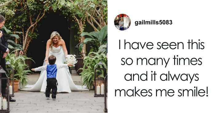 2YO Suddenly Realizes His Mom Is The Bride—His “Heart-Melting” Reaction Is Winning The Internet