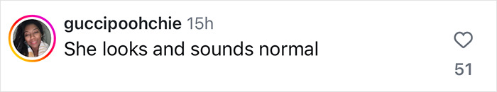 Social media comment about Wendy Williams, mentioning her appearance and demeanor. Social media comment about Wendy Williams, mentioning her appearance and demeanor.