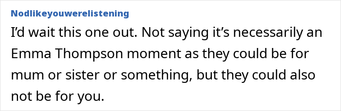 Wife Finds Husband's Christmas Gift, Feels Let Down: "Yet Again I&rsquo;ve Got A Useless Present"