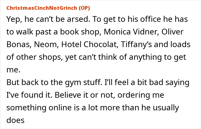Wife Finds Husband's Christmas Gift, Feels Let Down: "Yet Again I&rsquo;ve Got A Useless Present"