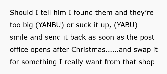 Wife Finds Husband's Christmas Gift, Feels Let Down: "Yet Again I&rsquo;ve Got A Useless Present"