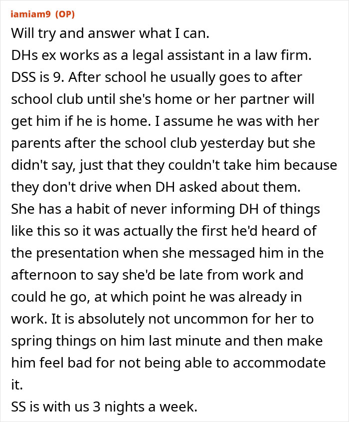 “Selfish Or Not?”: Woman Refuses To Cancel Her Plans To Help Husband’s Ex Take Care Of Her Son “Selfish Or Not?”: Woman Refuses To Cancel Her Plans To Help Husband’s Ex Take Care Of Her Son