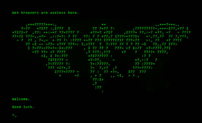 "Green text map illustration embodies weird unsolved mysteries in a digital style, with a cryptic message."