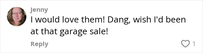 Comment about $2 thrifted boots, someone wishes they attended the garage sale. Comment about $2 thrifted boots, someone wishes they attended the garage sale.