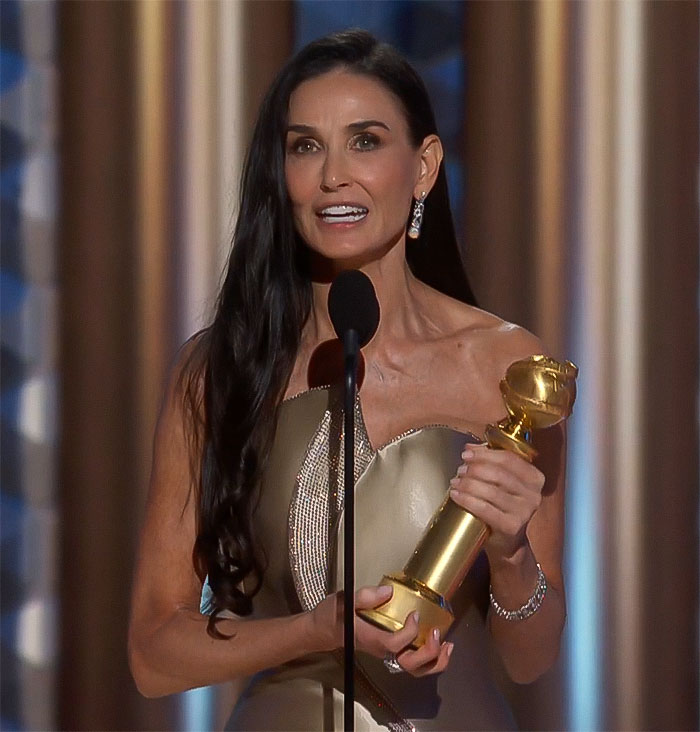 "Rude" Demi Moore Awkwardly Ignores Kylie Jenner After Golden Globes Win: "This Is Actually Sad"