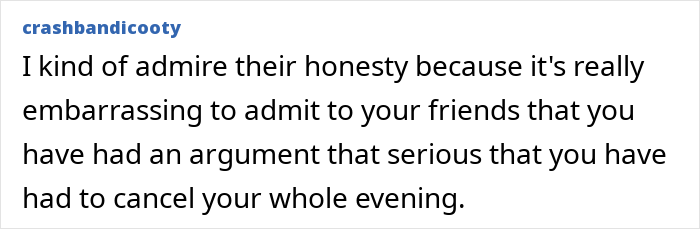 Person Confused About Friends Canceling Plans As They Don’t Believe Their Reason Person Confused About Friends Canceling Plans As They Don’t Believe Their Reason
