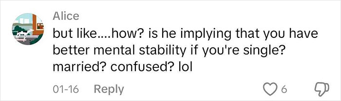 Comment questioning a CEO's interview relationship query, highlighting a potential red flag.