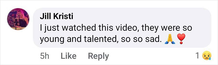 Comment on video of child ice skating duo, expressing sadness and admiration for their talent. Comment on video of child ice skating duo, expressing sadness and admiration for their talent.
