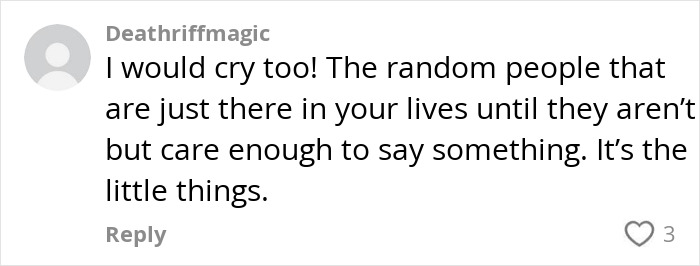 Comment expressing emotion about parting ways with significant people in life. Comment expressing emotion about parting ways with significant people in life.