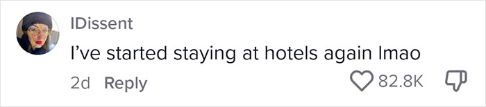 Comment on Airbnb guests taking out trash controversy; user prefers hotels.