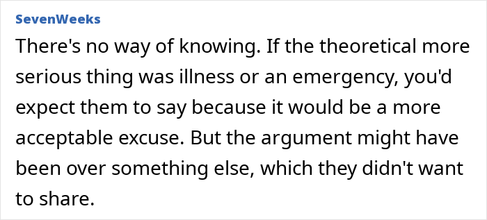 Person Confused About Friends Canceling Plans As They Don’t Believe Their Reason Person Confused About Friends Canceling Plans As They Don’t Believe Their Reason