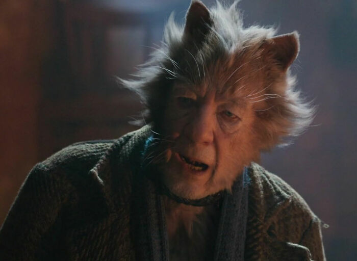 Actor in heavy makeup with cat-like features, showcasing talent despite being pigeonholed.