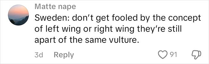 Comment on current affairs: "Don't be fooled by left or right wing, they're part of the same vulture."