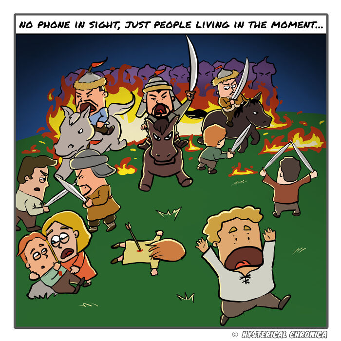 People Living In The Moment