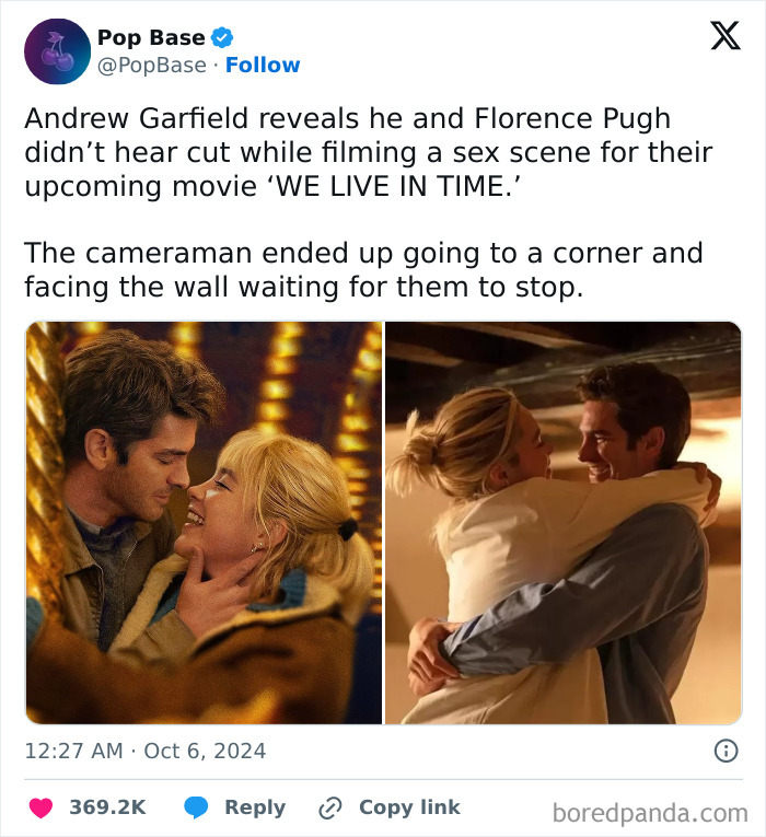 In The Movie “We Live In Time” (2024) We Are Reminded That Actors Are Weirdos