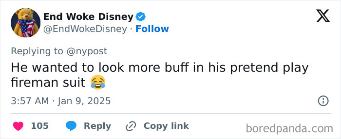 "Narcissist": Anchor Criticized For Pinning Jacket To "Look More Buff" During LA Fire Report "Narcissist": Anchor Criticized For Pinning Jacket To "Look More Buff" During LA Fire Report