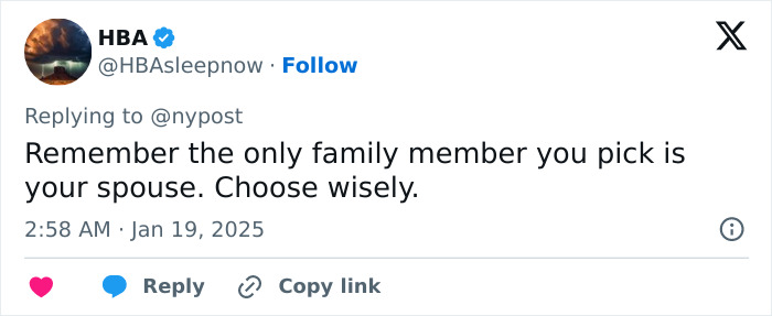 Tweet highlighting advice on choosing a spouse wisely, suggesting it may reveal red flags later. Tweet highlighting advice on choosing a spouse wisely, suggesting it may reveal red flags later.