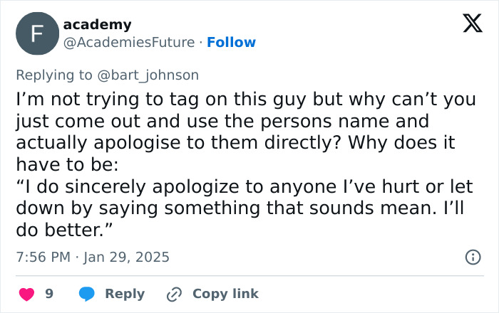 Blake Lively's brother-in-law apologizes to Justin Baldoni in tweet discussion. Blake Lively's brother-in-law apologizes to Justin Baldoni in tweet discussion.