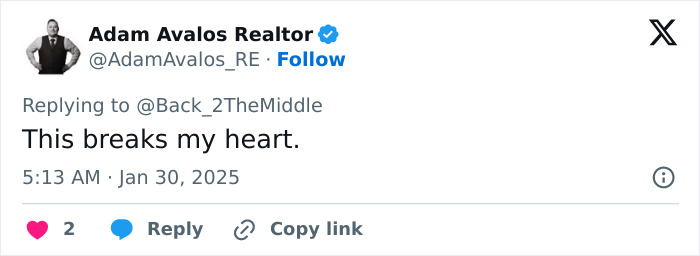 Tweet by Adam Avalos expressing heartbreak over final texts before DC plane crash.