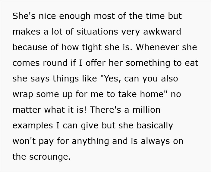 SIL Refuses To Spend A Dime, Thinks Everyone Else’s Stuff Is Up For Grabs, And Keeps Claiming Everything SIL Refuses To Spend A Dime, Thinks Everyone Else’s Stuff Is Up For Grabs, And Keeps Claiming Everything