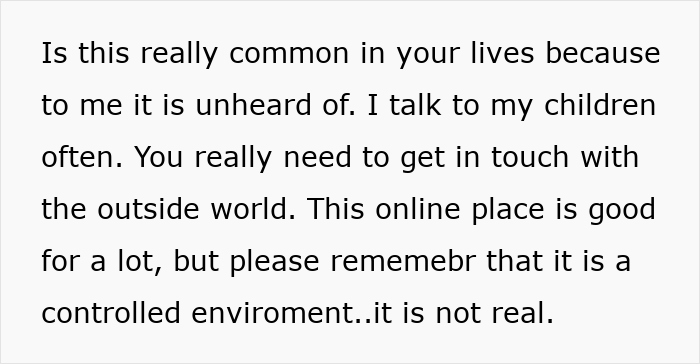 Text discussing the importance of engaging with the outside world and not relying solely on online environments. Text discussing the importance of engaging with the outside world and not relying solely on online environments.